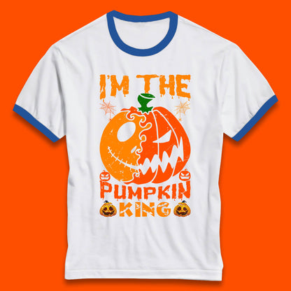 jack skellington pumpkin ringer t shirt
