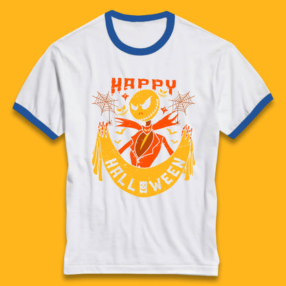 jack skellington halloween ringer t shirt
