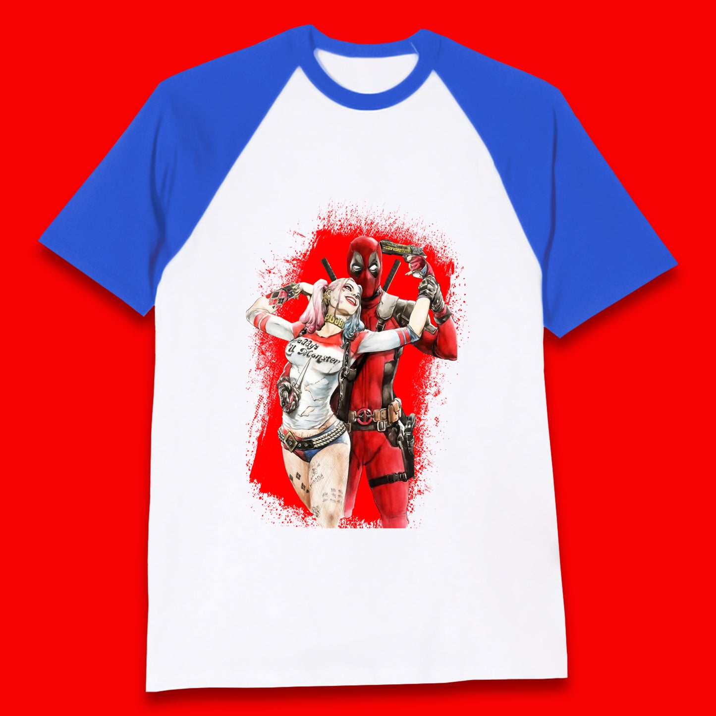 Harley Quinn Baseball Shirt