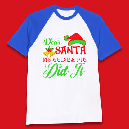 guinea pig baseball t shirt