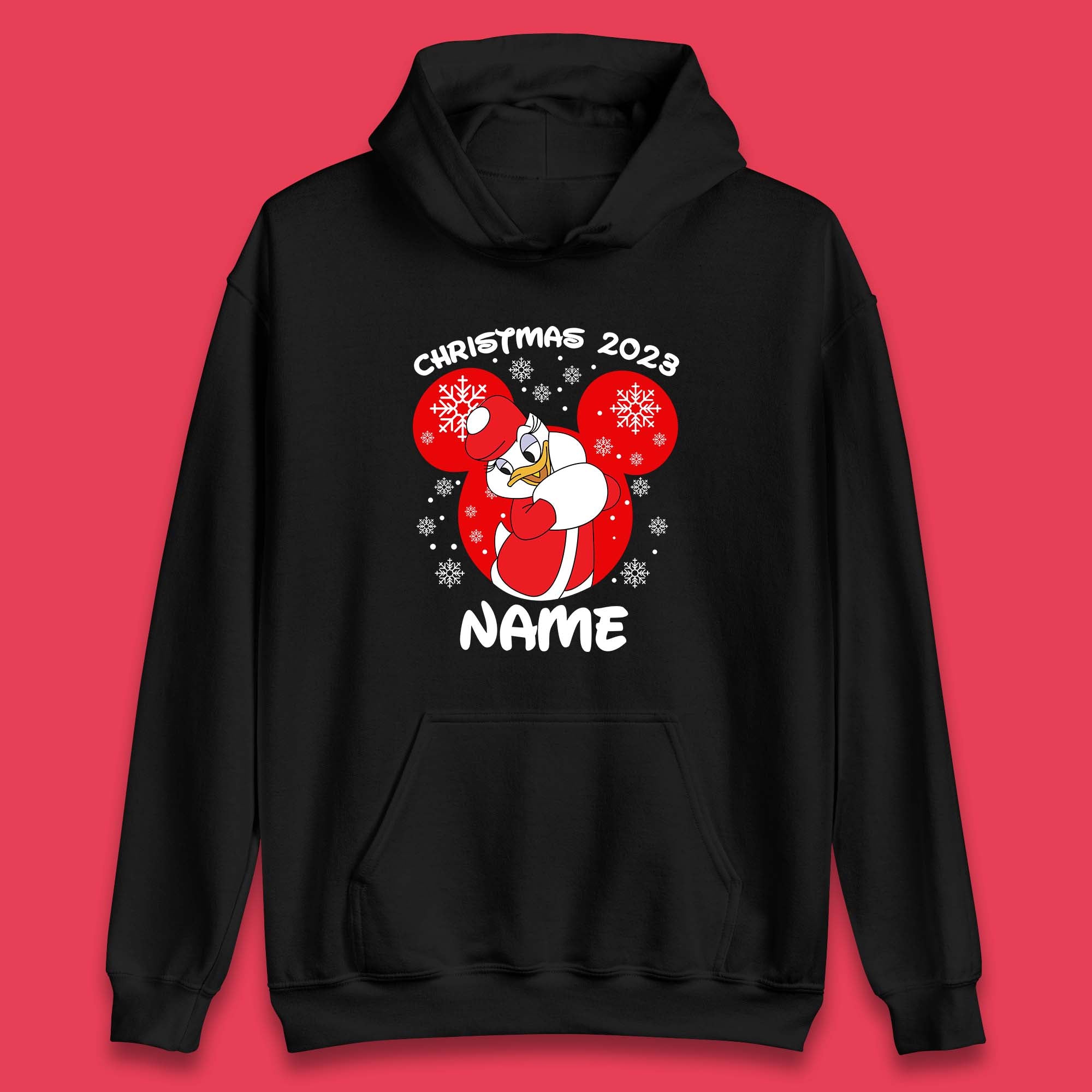 Personalised Christmas 2023 Your Name Santa Donald Duck And Daisy Duck –  Spoofytees