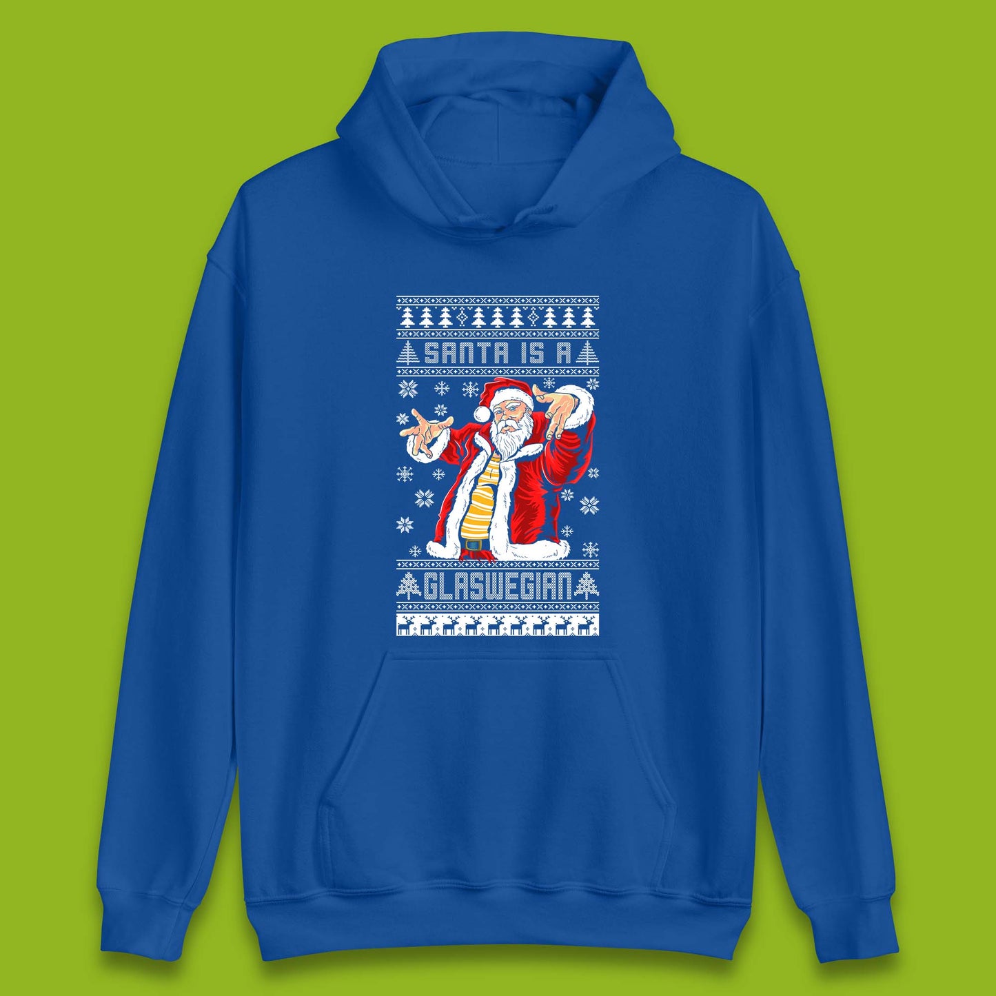 Santa Is A Glaswegian Christmas Unisex Hoodie