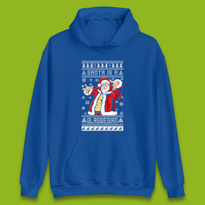 Santa Is A Glaswegian Christmas Unisex Hoodie