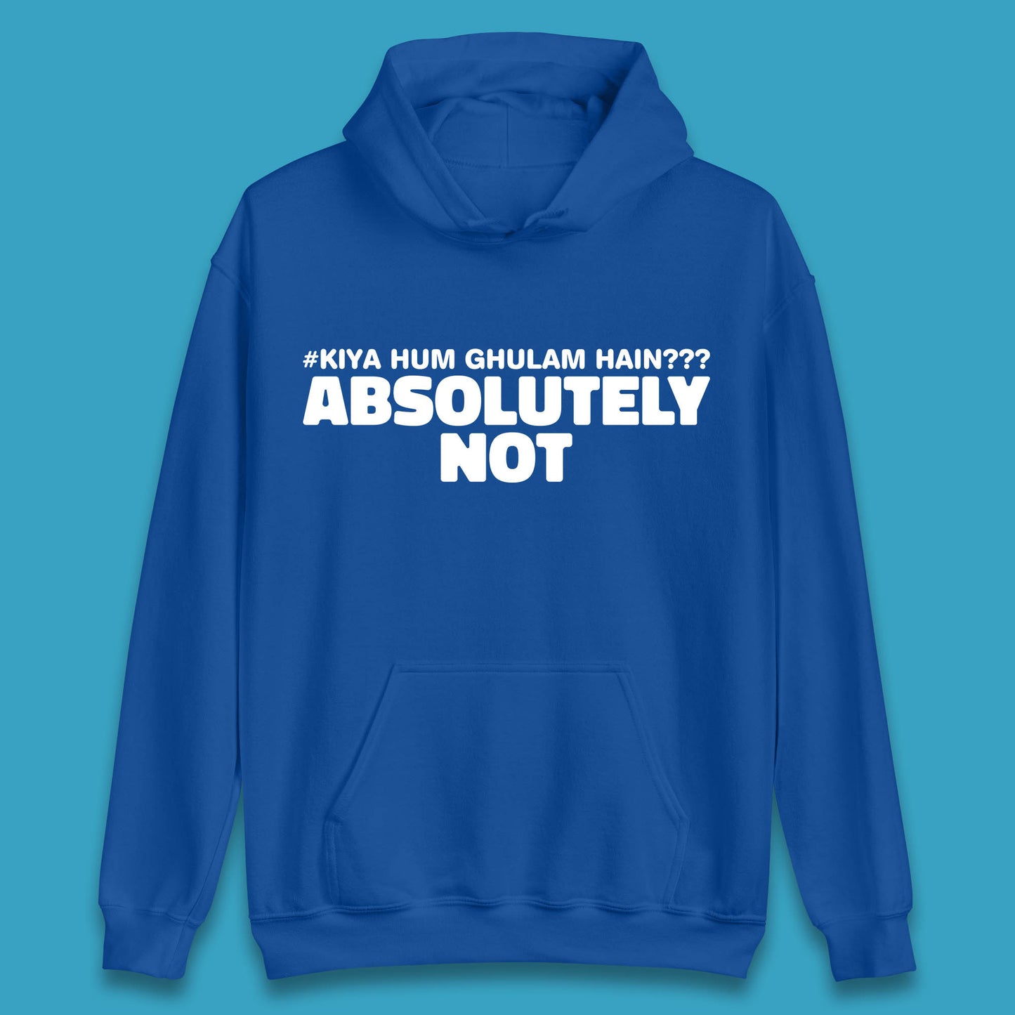 Kya Hum Ghulam Hain??? Absolutely Not Imran Khan Supporter Gift Unisex Hoodie