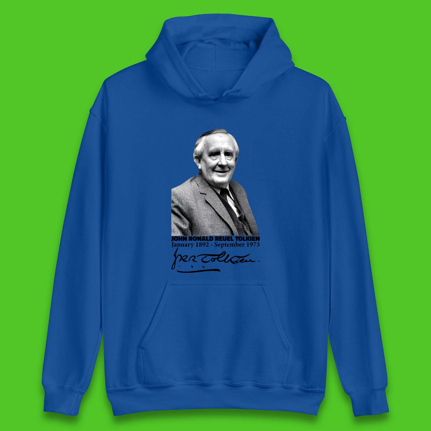John Ronald Reuel Tolkien Signature Unisex Hoodie
