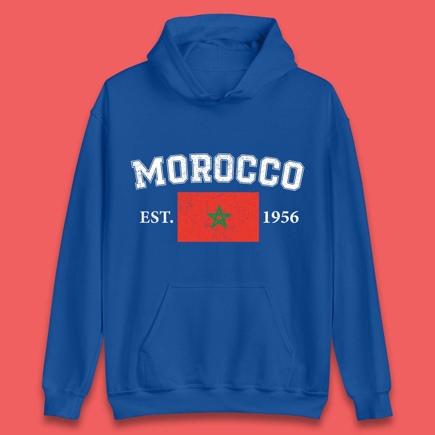 Morocco Est 1956 Unisex Hoodie