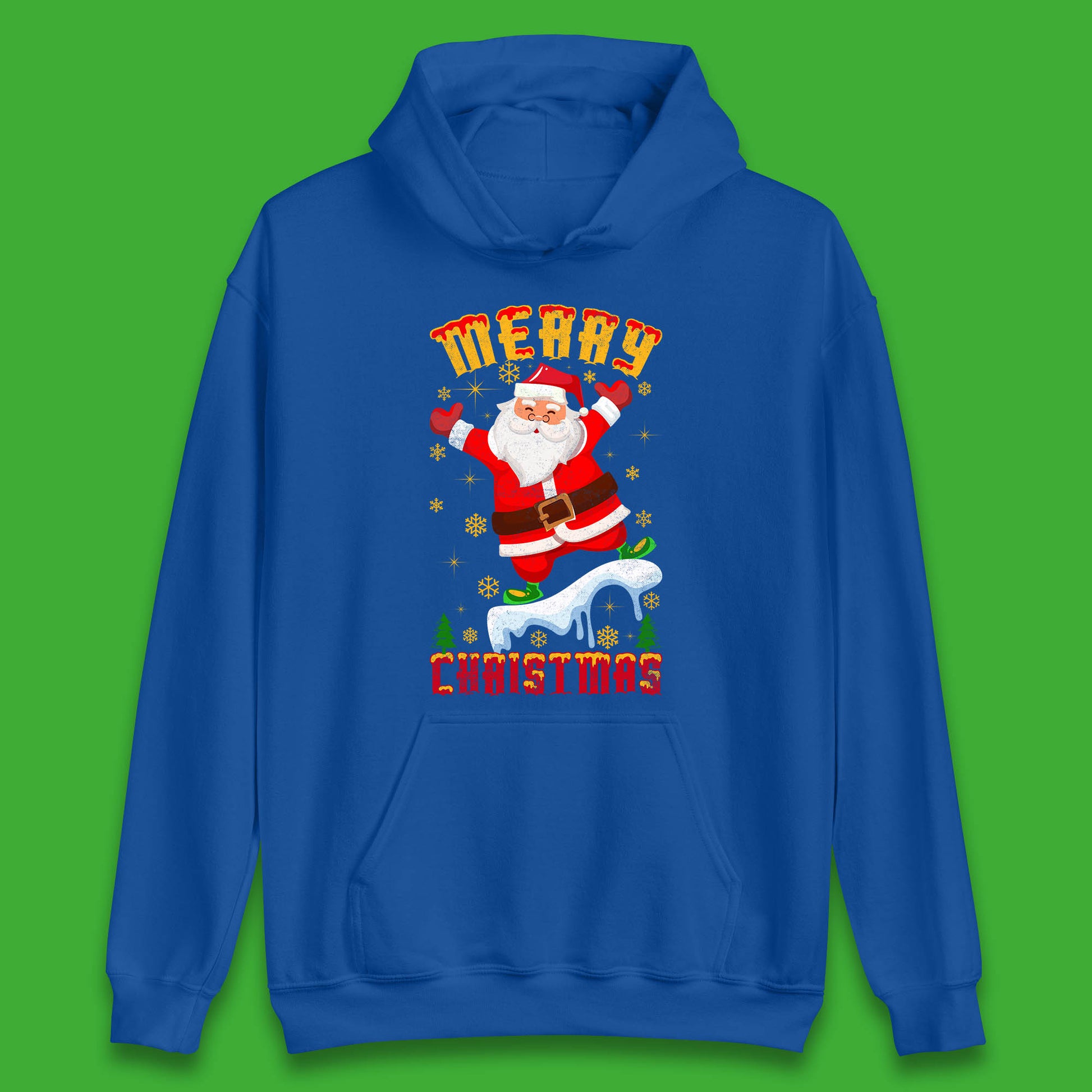 merry christmas santa claus hoodie