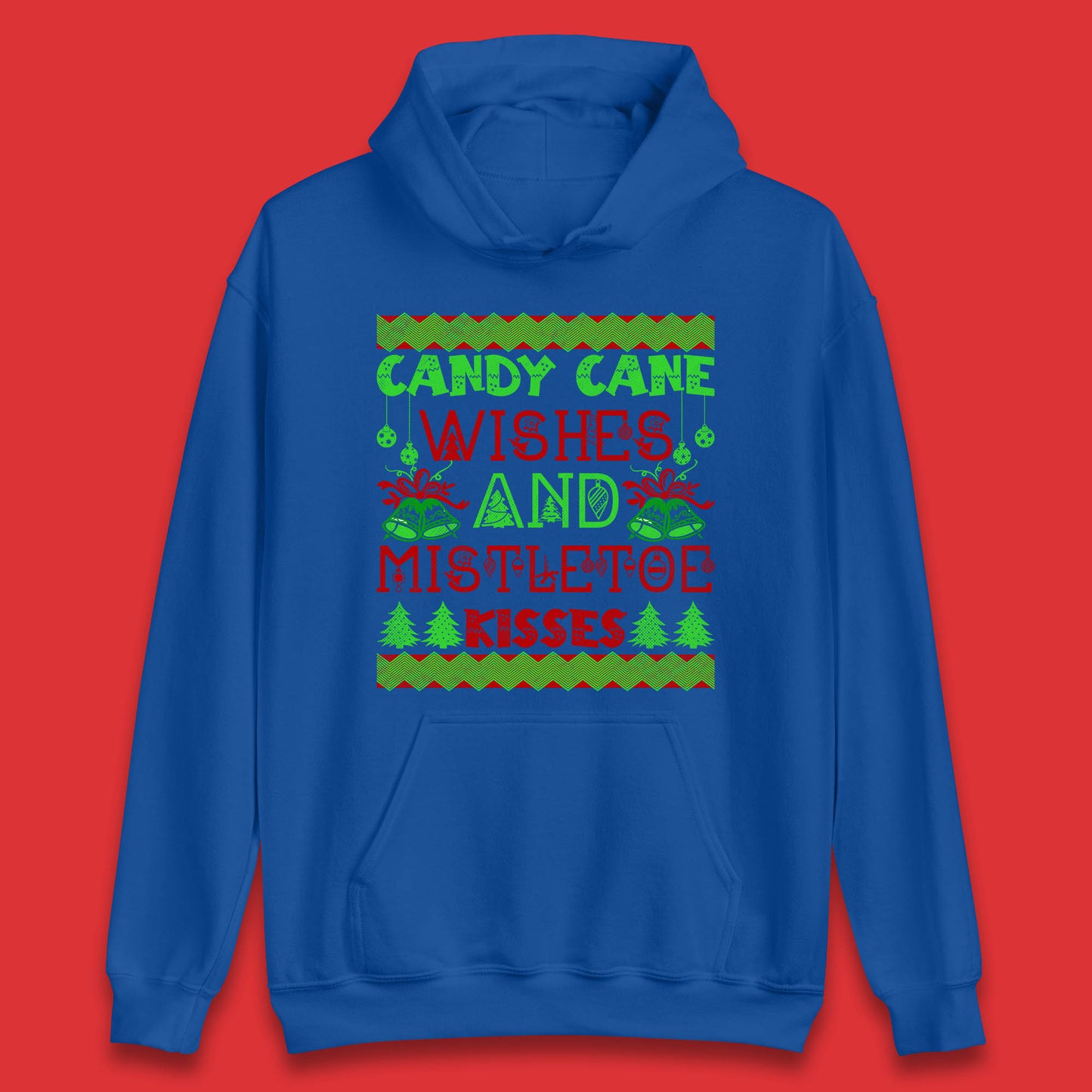 candy cane christmas hoodie