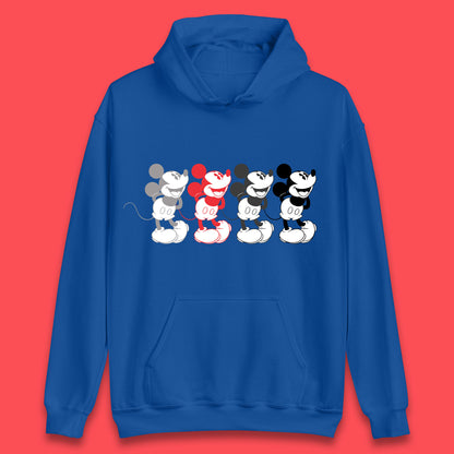 Disney Mickey Mouse Minnie Mouse Face Cartoon Character Disneyland Vacation Trip Disney World Unisex Hoodie
