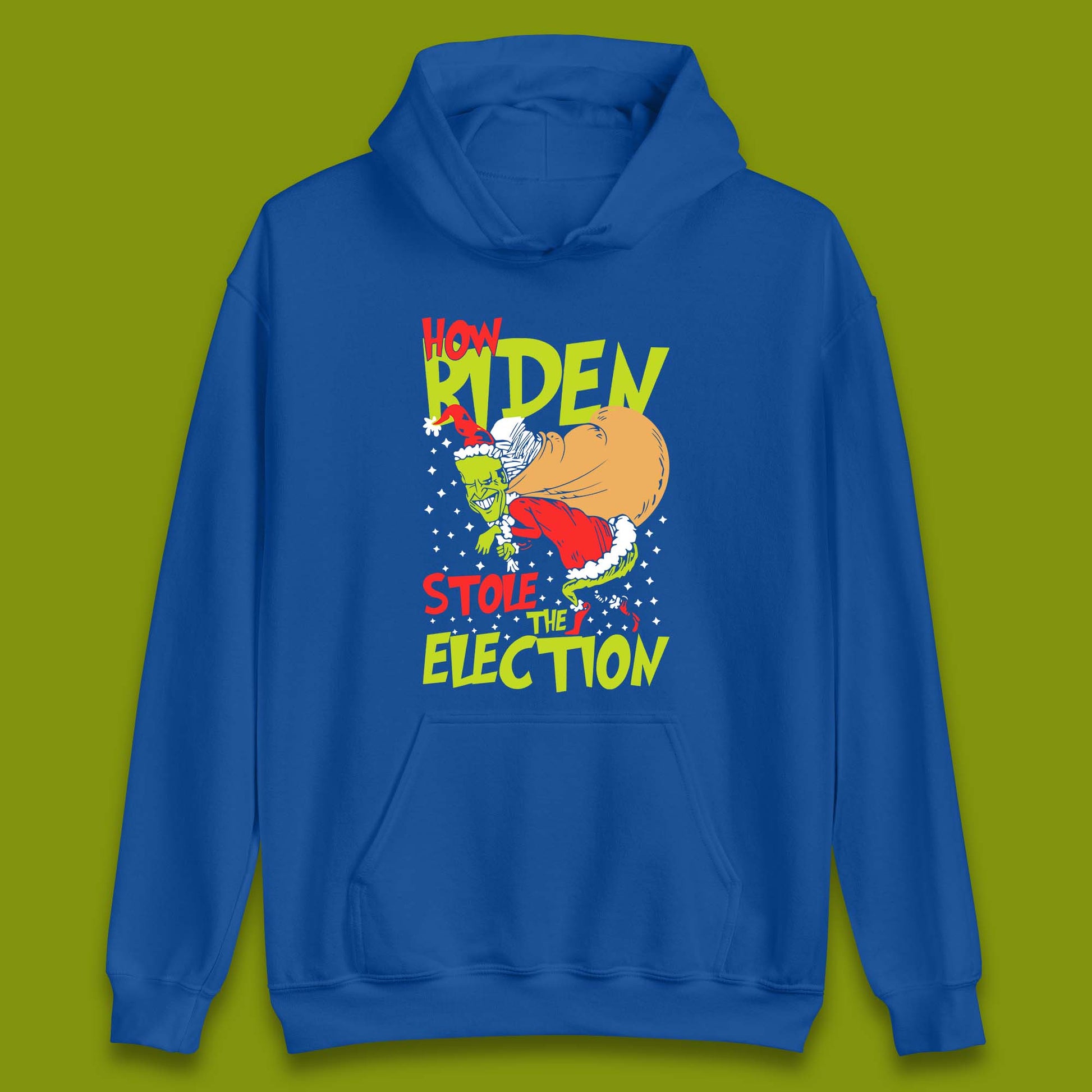 biden stole election hoodie
