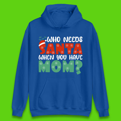 santa mom christmas hoodie