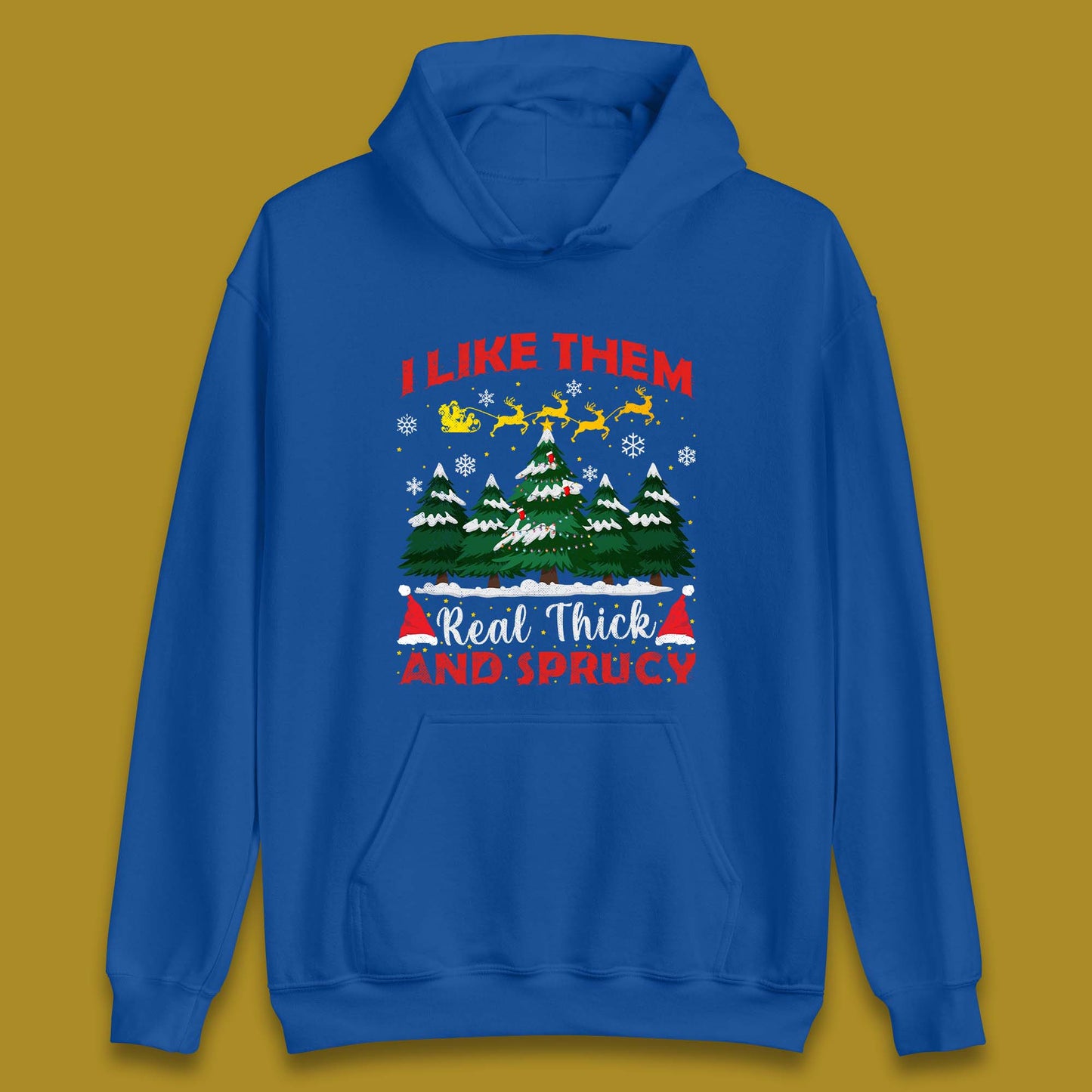 Sprucy Christmas Unisex Hoodie