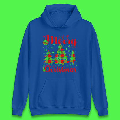 merry christmas trees hoodie