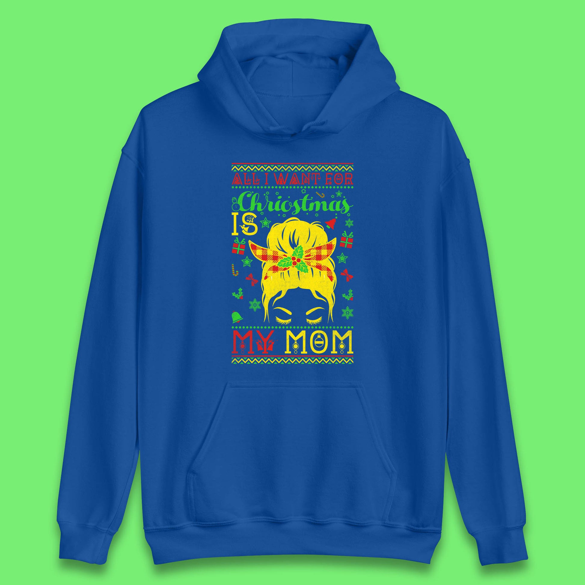 mom christmas hoodie