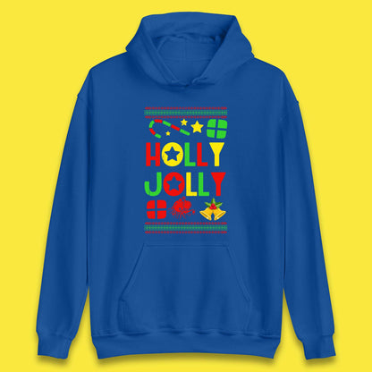 holly jolly christmas hoodie