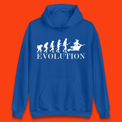 Witch Evolution Halloween Scary Spooky Witch Costume Unisex Hoodie