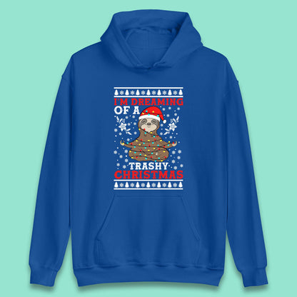 sloth christmas hoodie