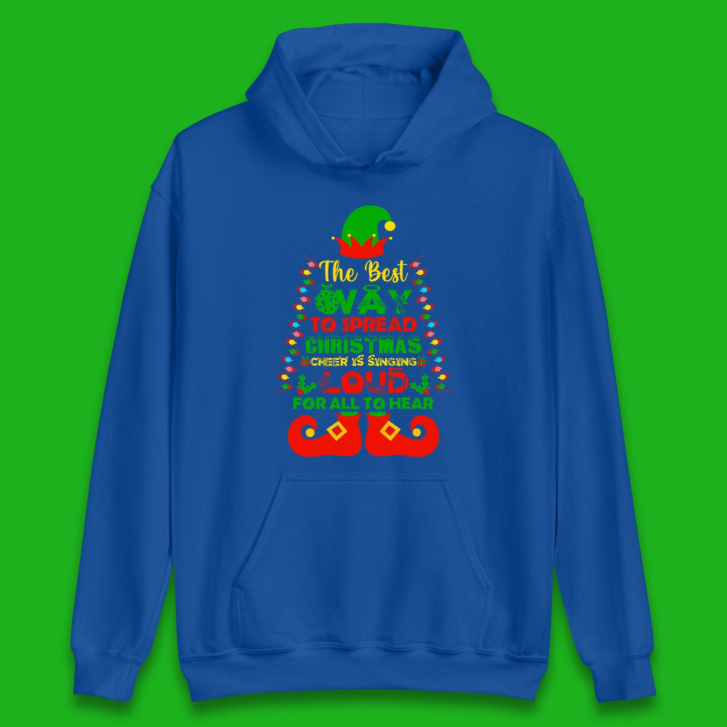 elf christmas quote hoodie