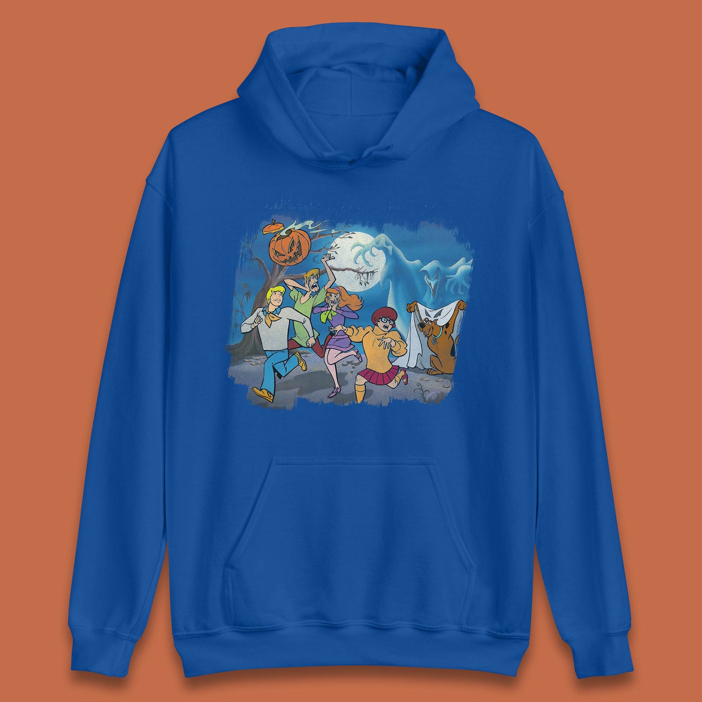 Scooby Doo & Gang Halloween Horror Scary Ghost Haunted Scary Night Unisex Hoodie