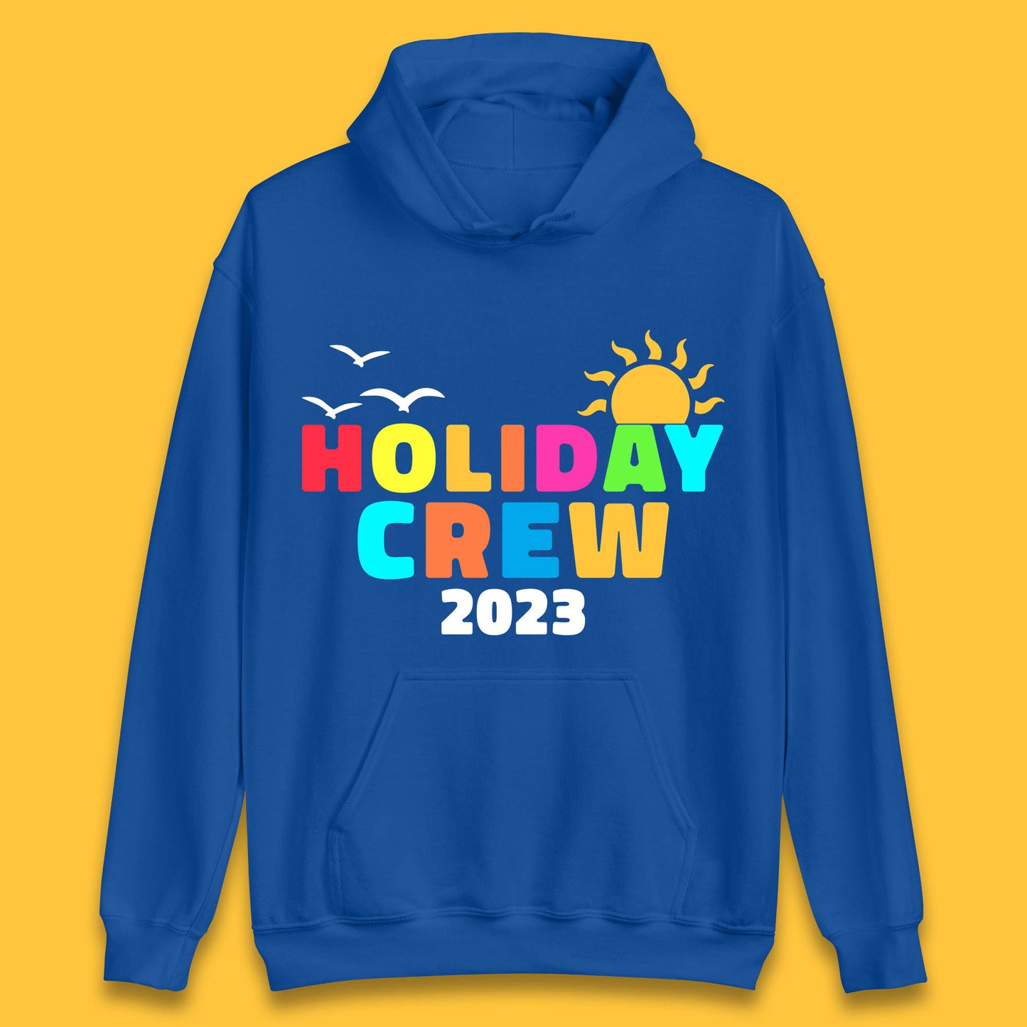 Holiday Crew 2023 Summer Vacation Beach Trip Reunion Unisex Hoodie