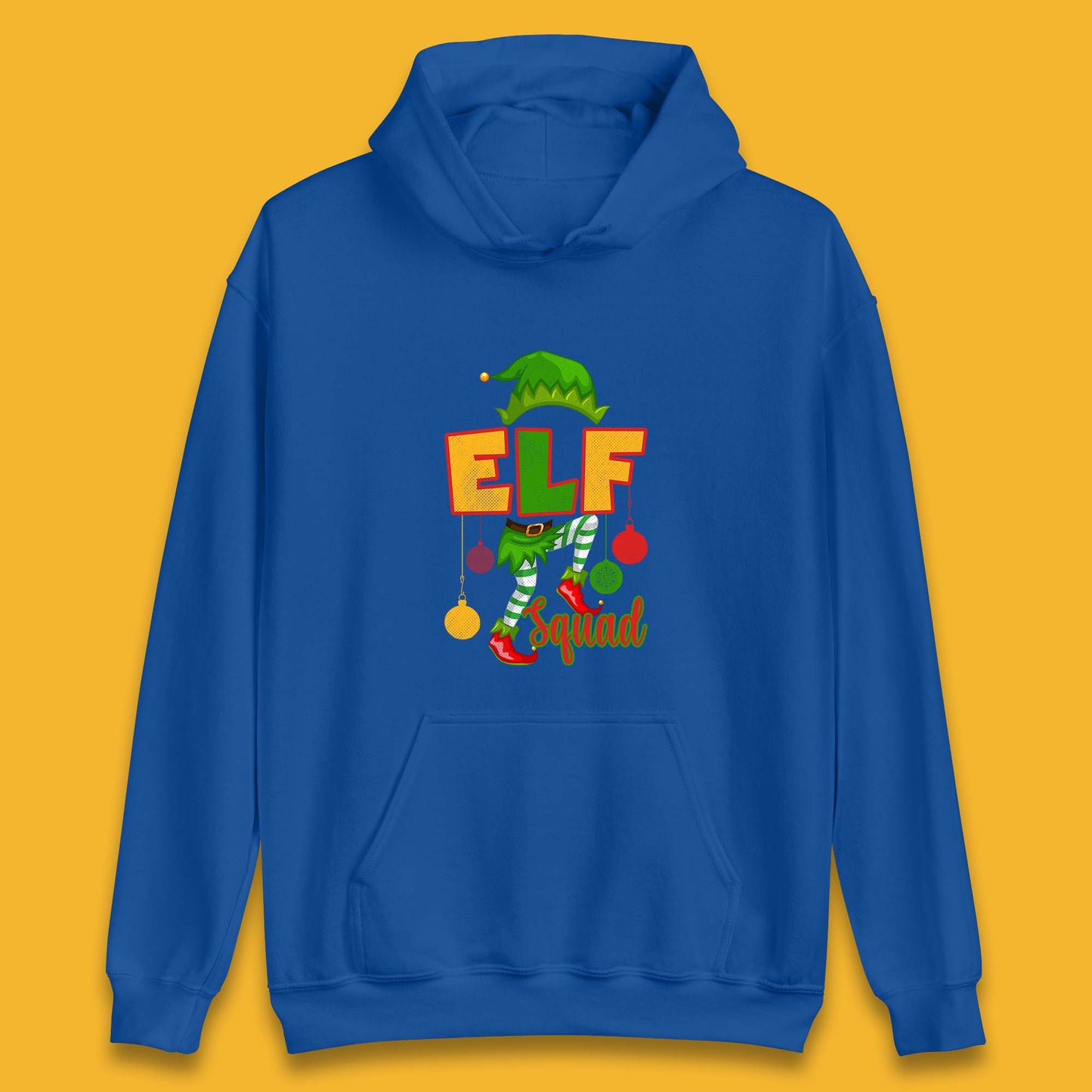 elf squad christmas hoodie