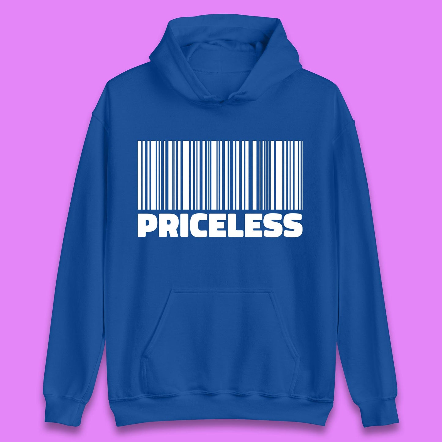 Scan For Priceless Barcode Funny Label Inspirational Empowerment Unisex Hoodie