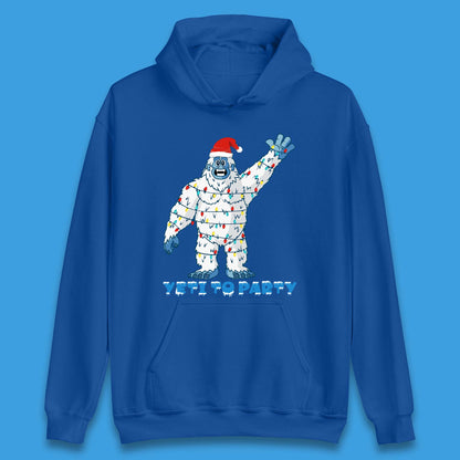 Yeti To Party Christmas Unisex Hoodie
