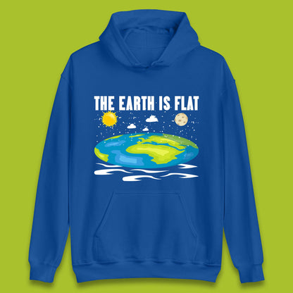 The Earth Is Flat Unisex Hoodie
