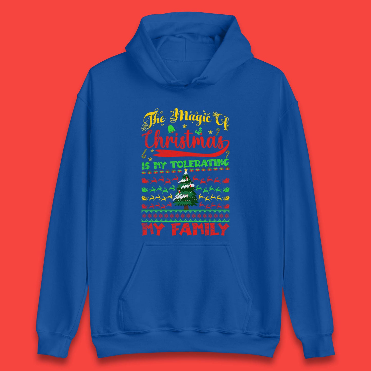 christmas quote hoodie