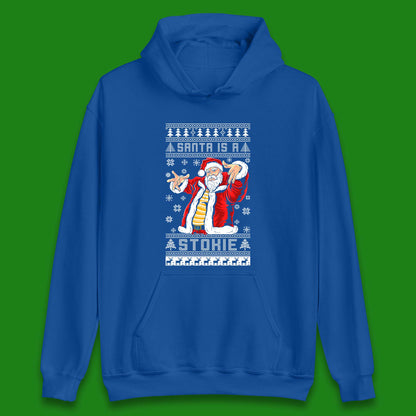 Santa is A Stokie Christmas Unisex Hoodie
