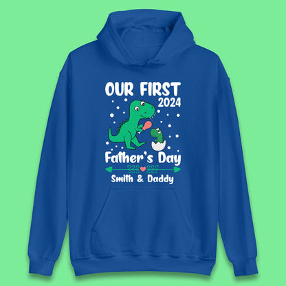 Personalised First Father's Day Unisex Hoodie