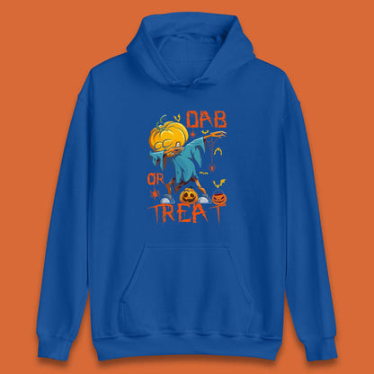 Dab Or Treat Scarecrow Dabs Halloween Dabbing Dance Horror Scary Unisex Hoodie