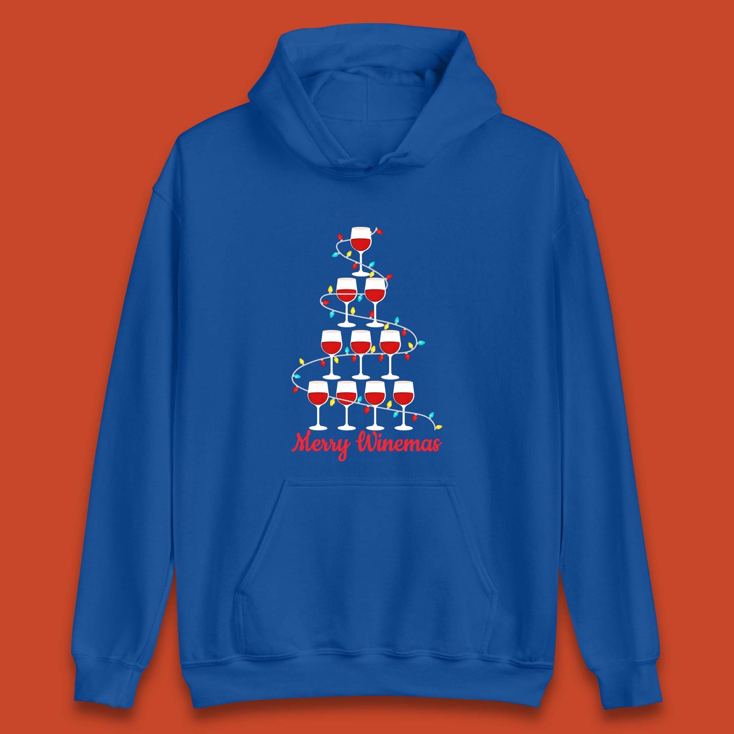 Merry Winemas Christmas Unisex Hoodie