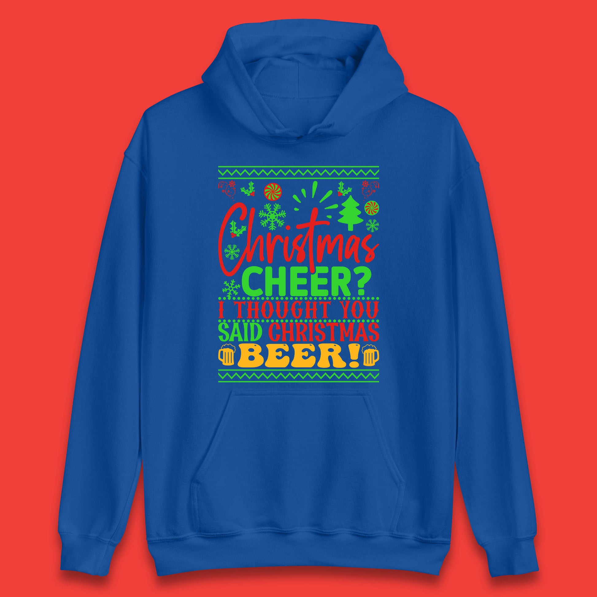 christmas cheer hoodie