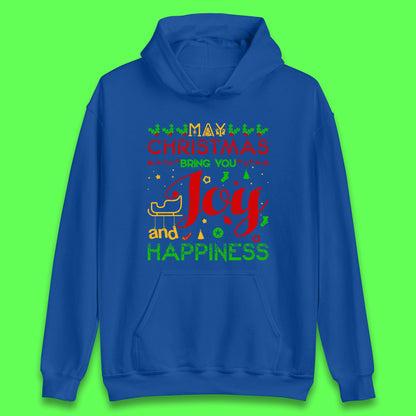 may christmas bring you joy and happiness hoodie
