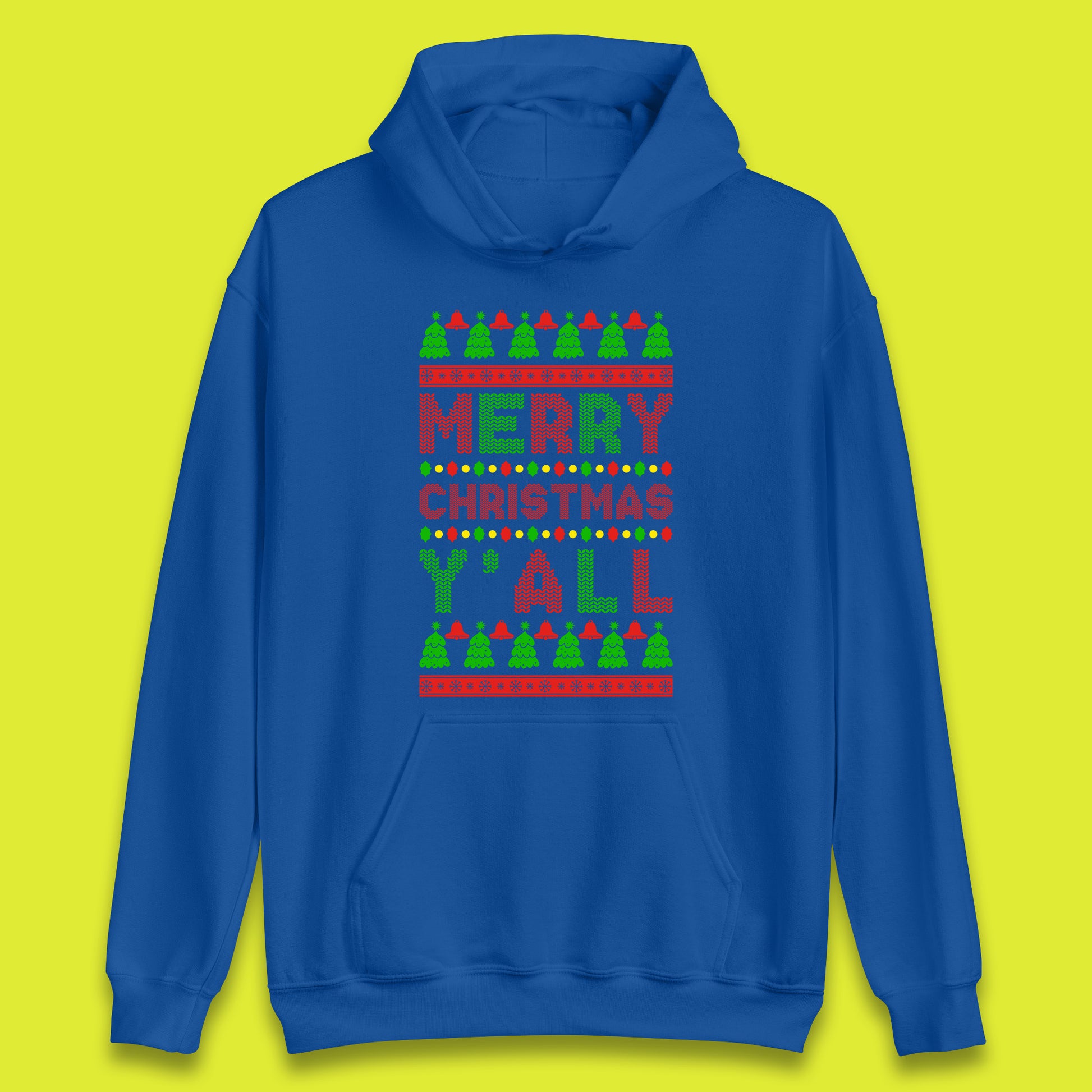 merry christmas y all hoodie