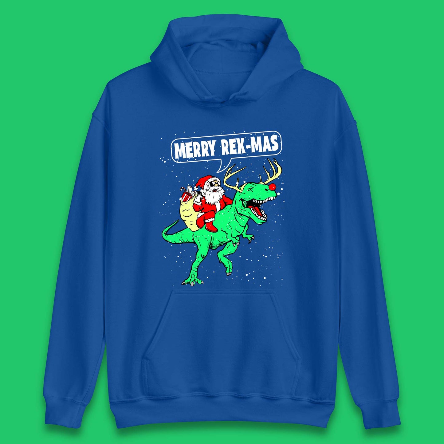 Merry Rex-Mas Christmas Unisex Hoodie