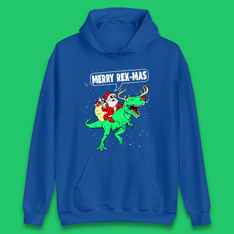 Merry Rex-Mas Christmas Unisex Hoodie