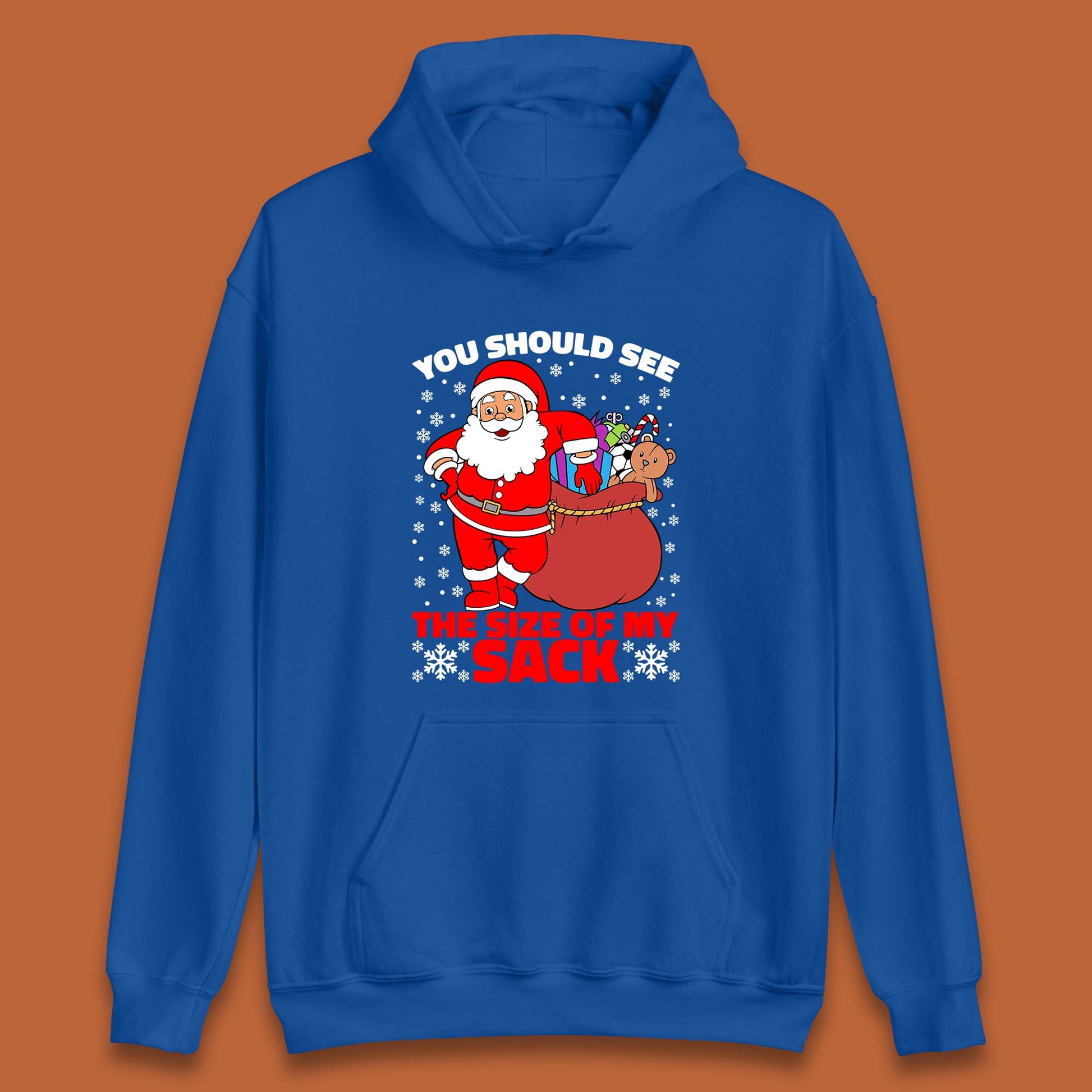santa sack hoodie