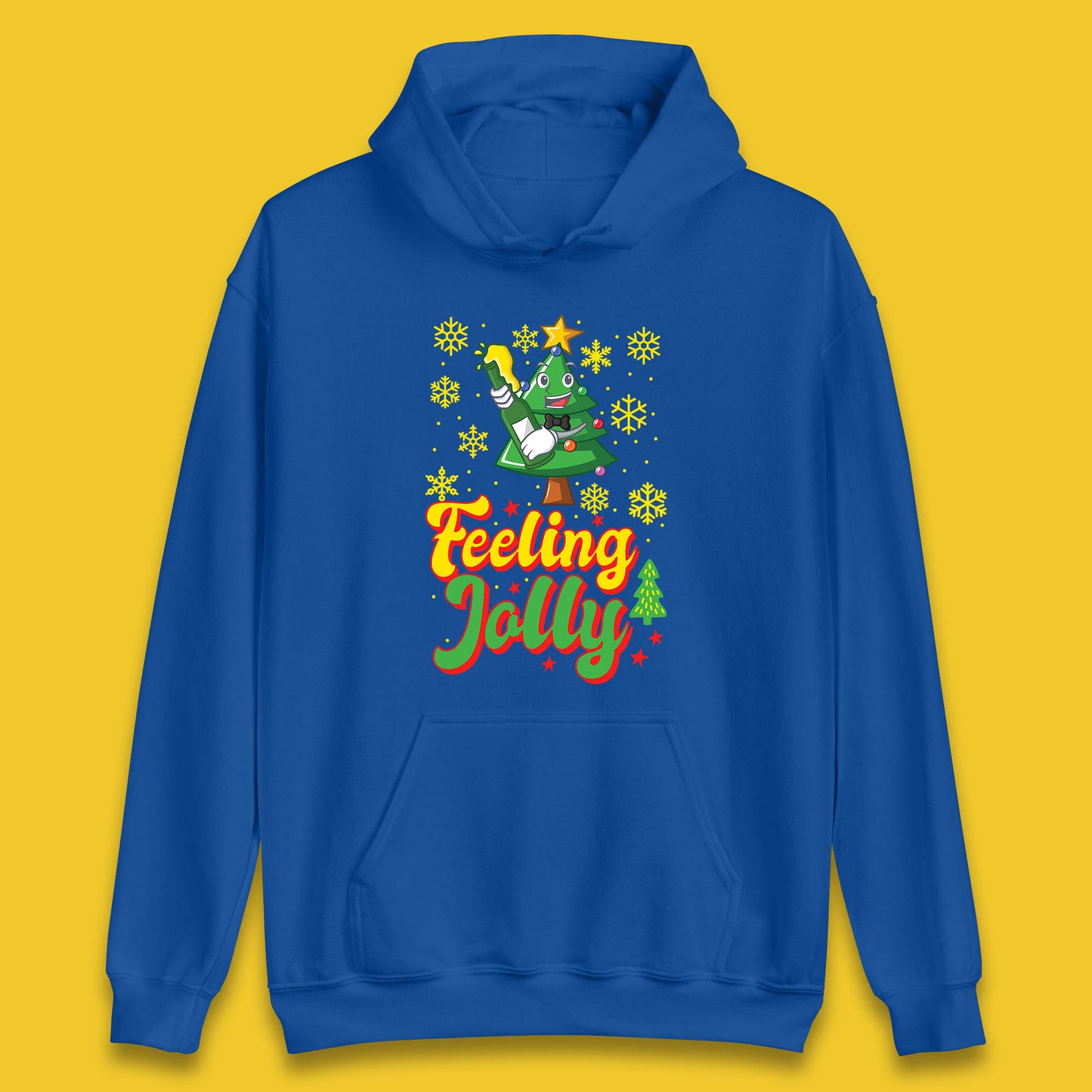 feeling jolly christmas beer hoodie