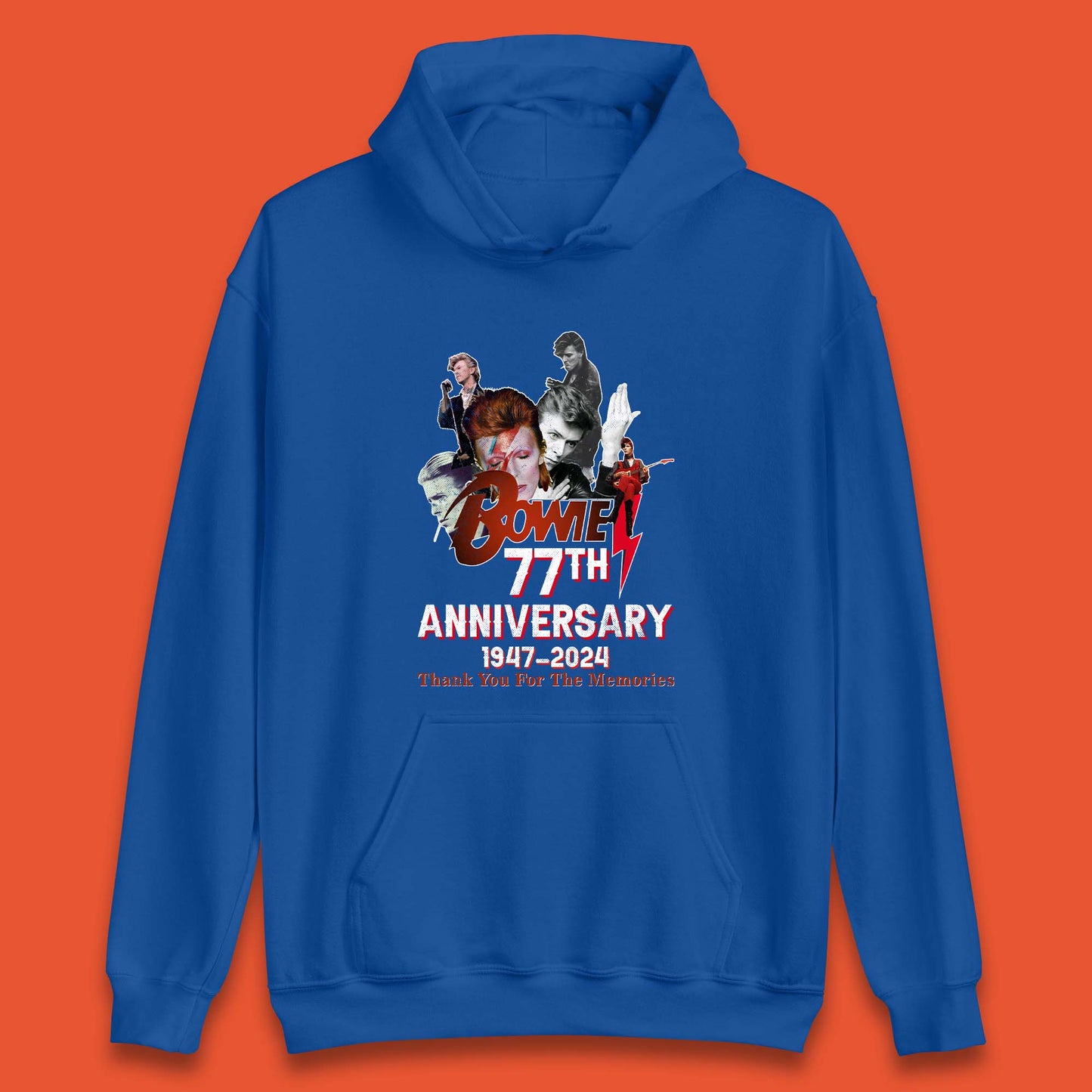 Bowie 77th Anniversary Unisex Hoodie