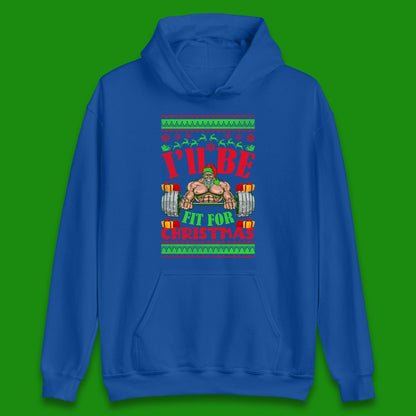 christmas gym hoodie