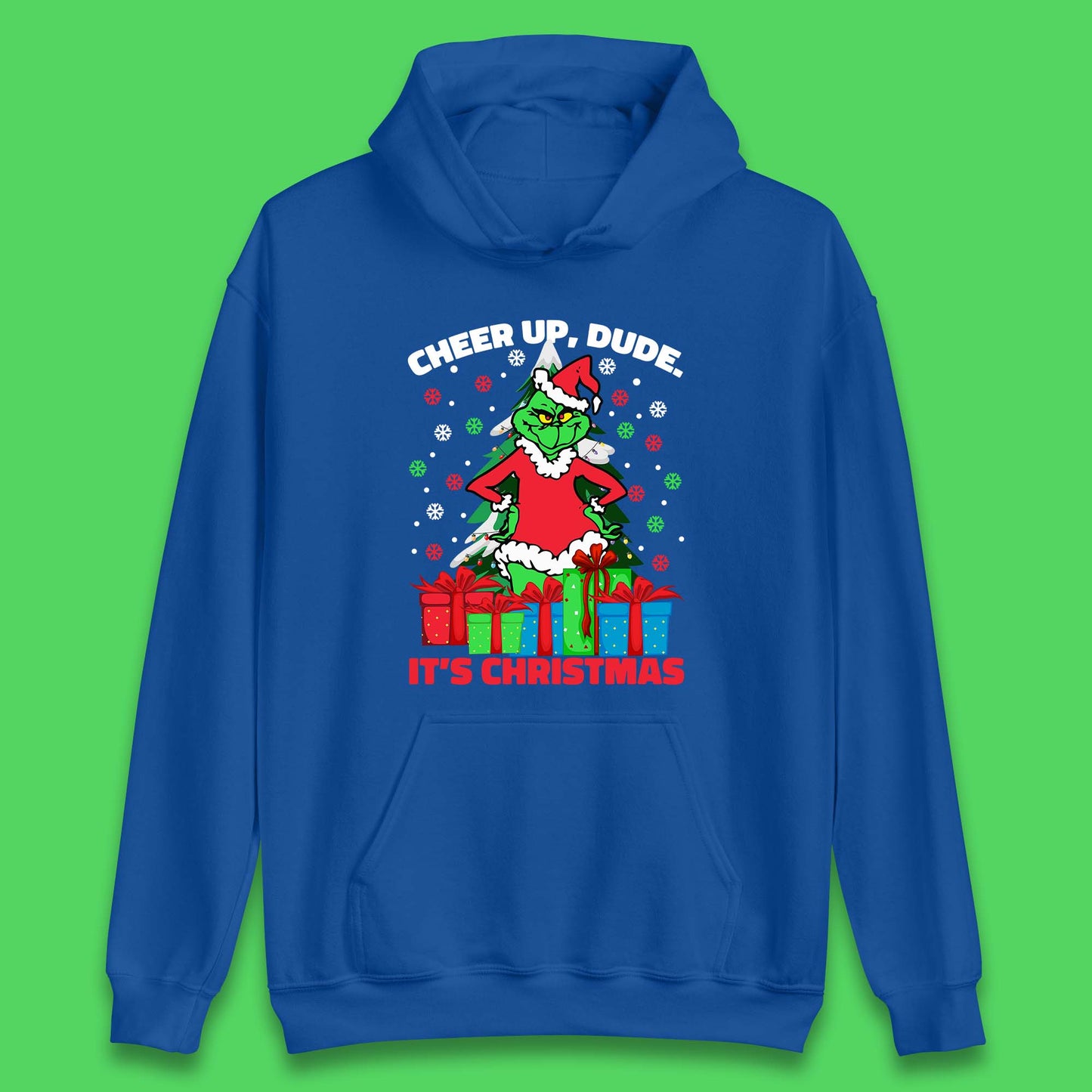 cheer up dude it's christmas hoodie