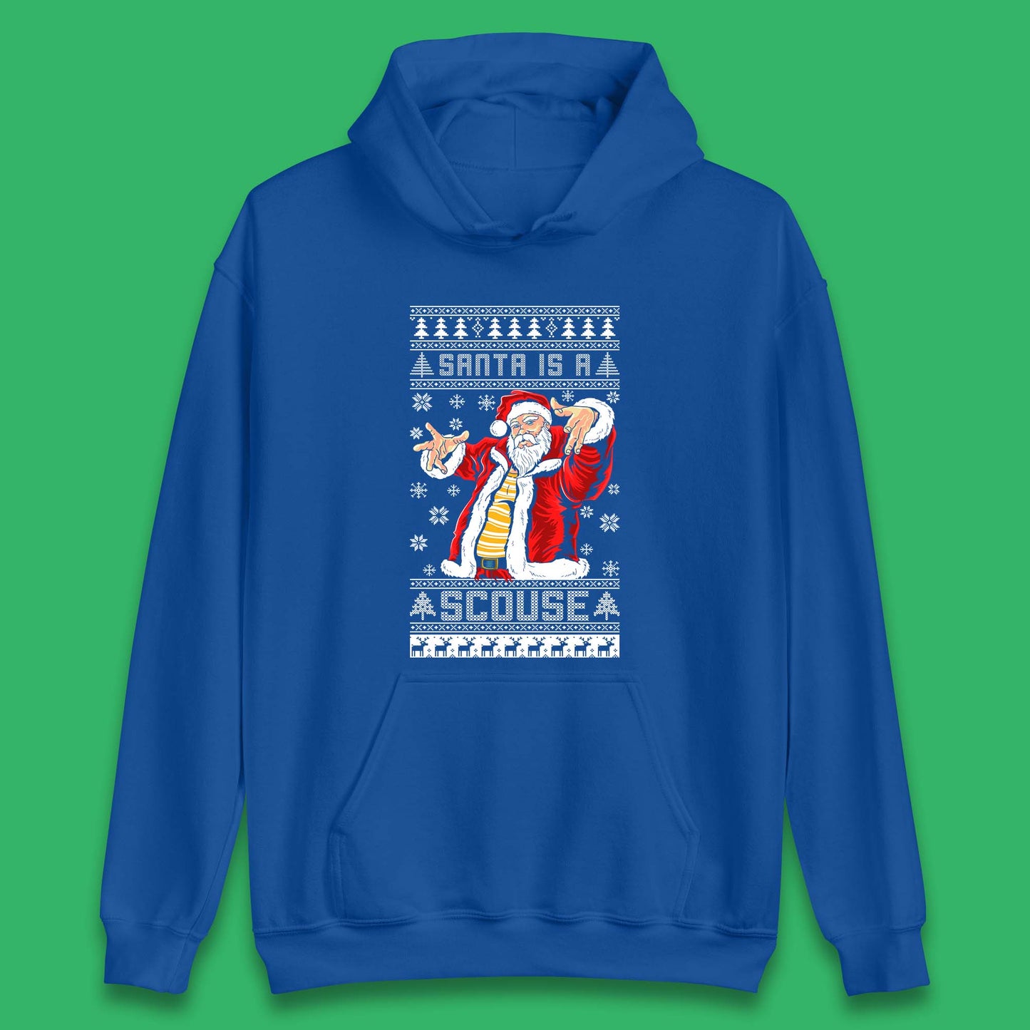 Santa Is A Scouse Christmas Unisex Hoodie