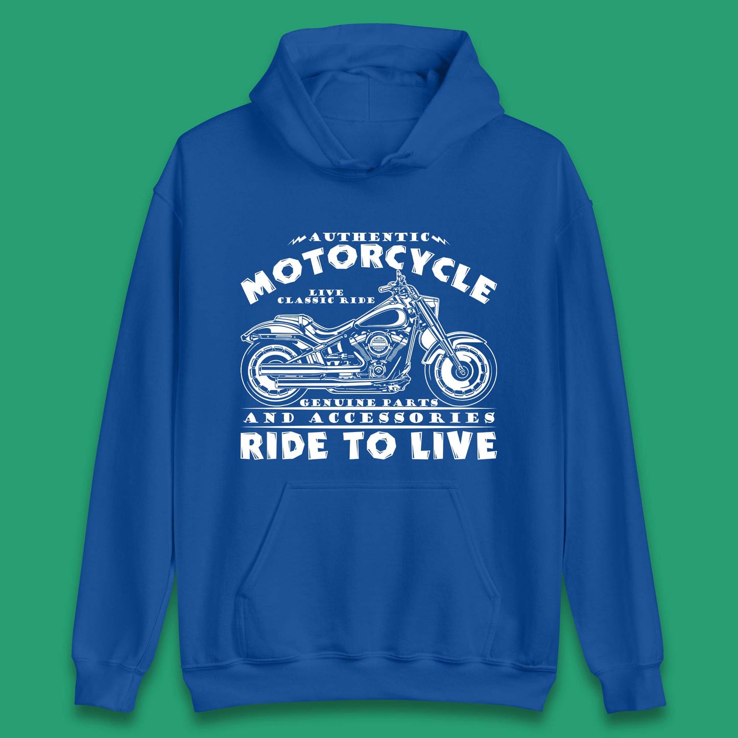 Motorcycle Ride To Live Unisex Hoodie