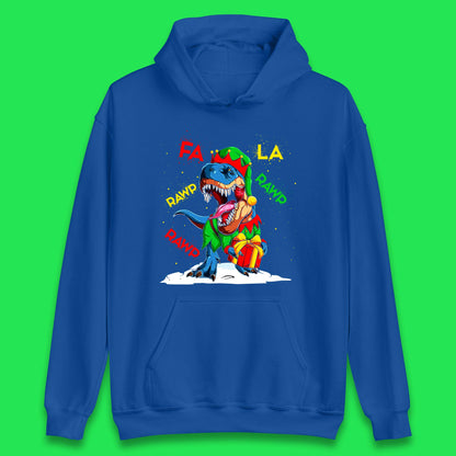 christmas dinosaur hoodie
