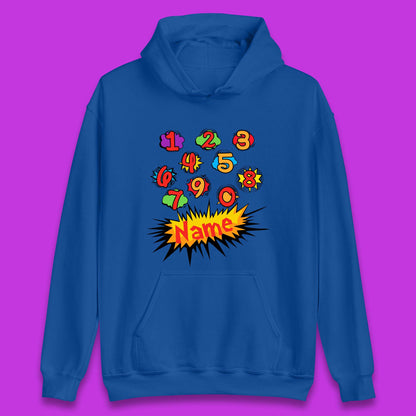 Personalised Number Day Unisex Hoodie