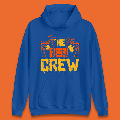 The Boo Crew Halloween Horror Spooky Boo Squad Matching Halloween Costume Unisex Hoodie