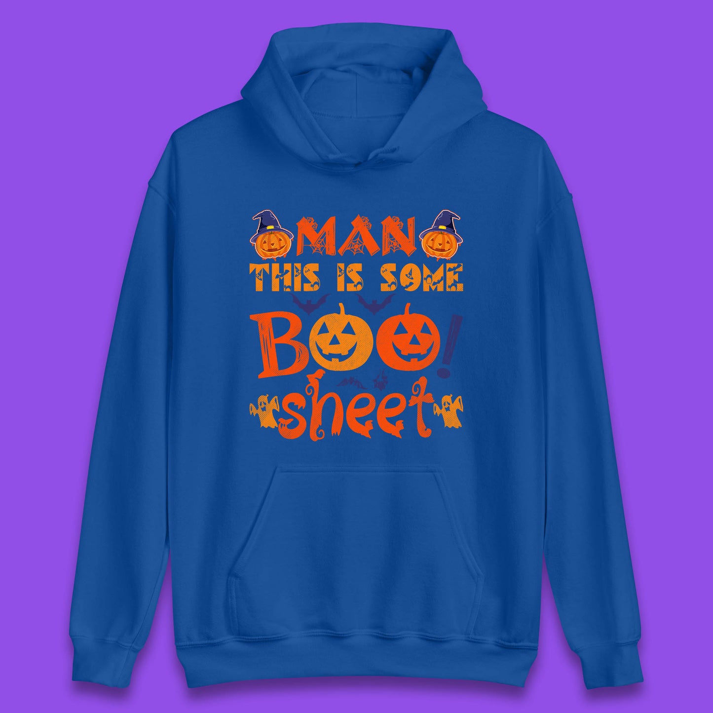 Man This Is Some Boo Sheet Funny Ghost Halloween Costume Unisex Hoodie