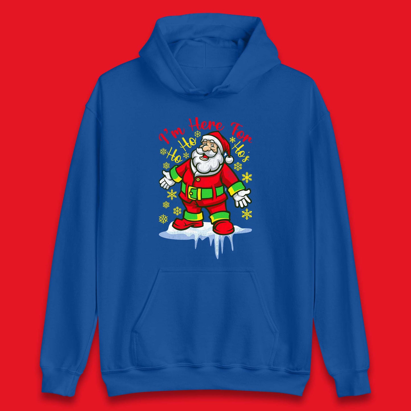 santa claus christmas hoodie